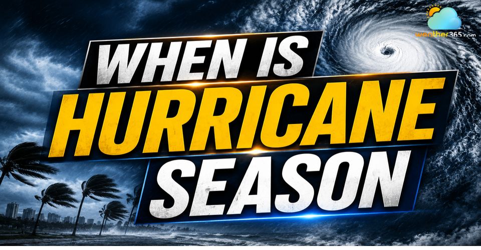 When is hurricane season in the Atlantic Ocean and Pacific Ocean? Key dates