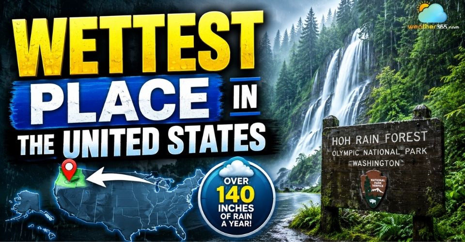 Where is the wettest place in the United States? Top rankings (Updated)