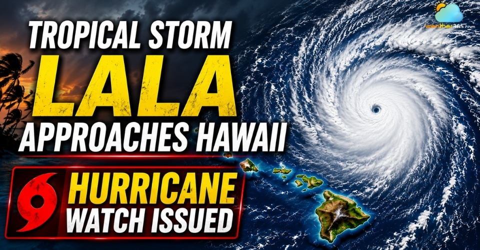 Tropical Storm Lala Nears Hawaii as Hurricane Watch Issued for Big Island