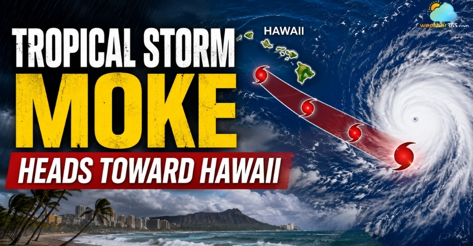 Tropical Storm Moke Forms in Pacific: Hawaii Braces for Heavy Rain and Flood Risks