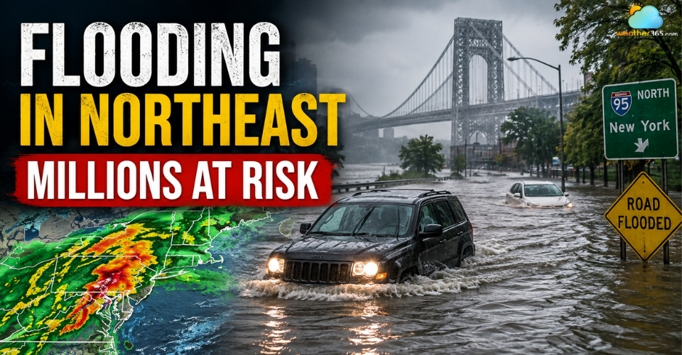Severe Weather Triggers Widespread Flooding in Northeast US
