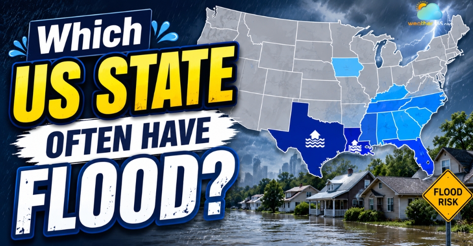 Which US State Often Have Flood? Top 10 Most Flood-Prone States
