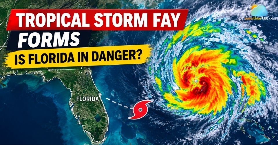 Tropical Storm Fay Forms in Atlantic Amid Record Hurricane Drought