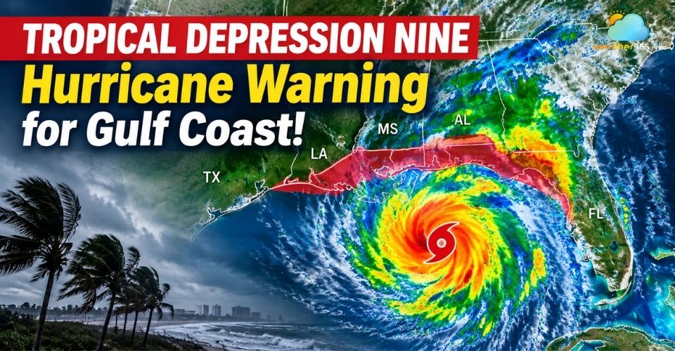Tropical Depression Nine Forms in Gulf, Set to Become Hurricane Isaias