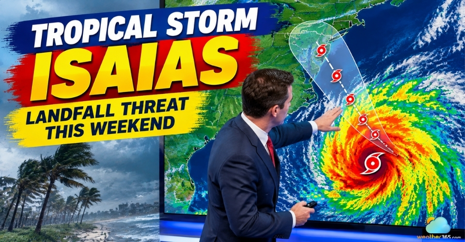 Tropical Storm Isaias Rapidly Strengthens, Threatening US Gulf Coast as a Major Hurricane