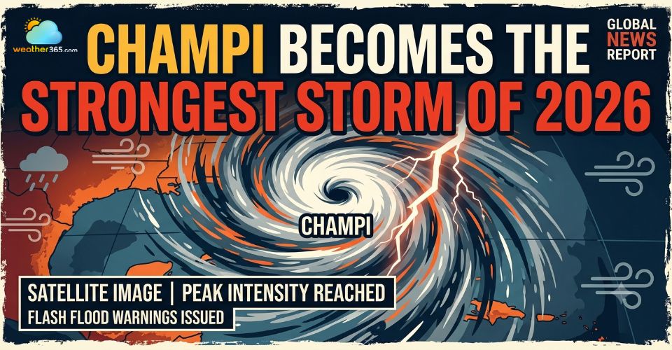 Super Typhoon Champi Officially Claimed as the Strongest Storm of 2026
