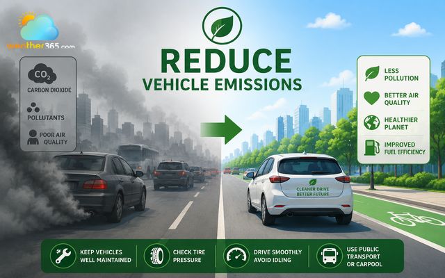 Reduce vehicle emissions for a better life
