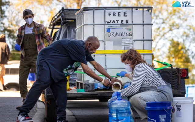Boil water instead of drinking water directly from the tap