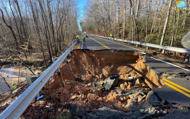 Storm damage in Virginia