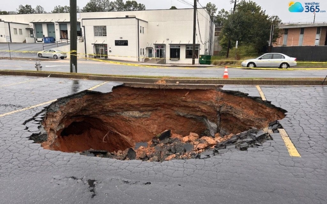 Hurricane Floyd left many damages for Georgia