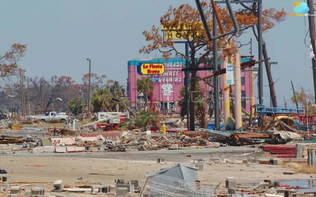 Hurricane Katrina hit the Mississippi Gulf Coast