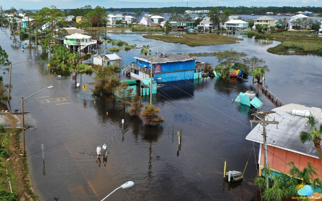Hurricane Sally damage in Alabama