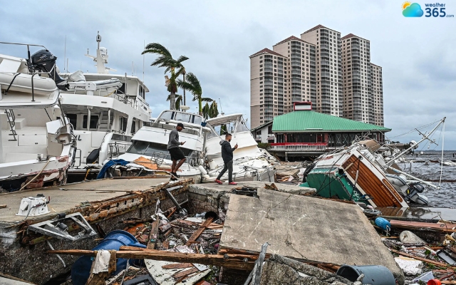Florida sees widespread damage from hurricanes