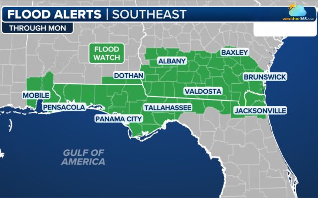 Widespread flood watch issued across low-lying Florida communities
