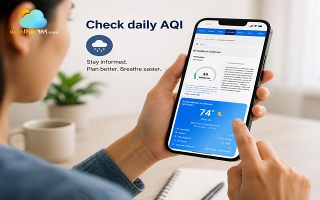 Check daily AQI