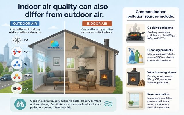 Common indoor pollution sources