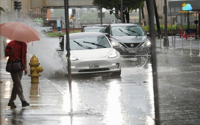 Hurricane Lowell is forecast to bring dangerous surf and heavy rainfall