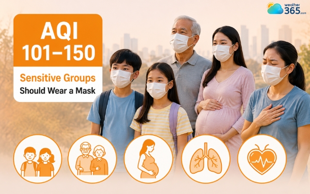 You don’t need to wear a mask in 0-100 AQI