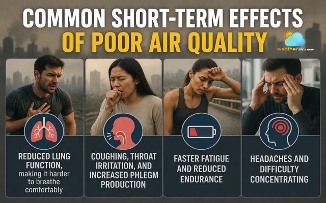  Common effects of poor air quality