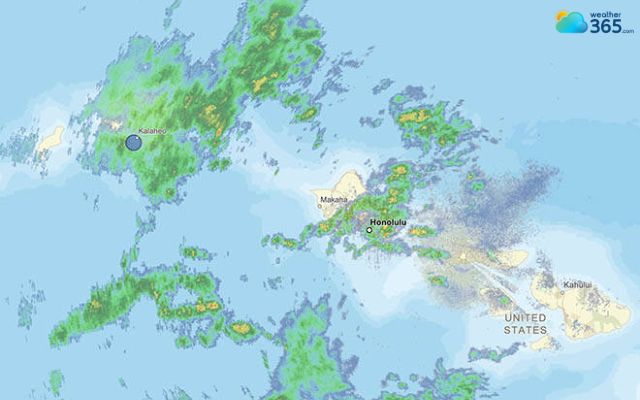 Oahu, Kauai County, Hawaii is under flood watch as rainy season starts