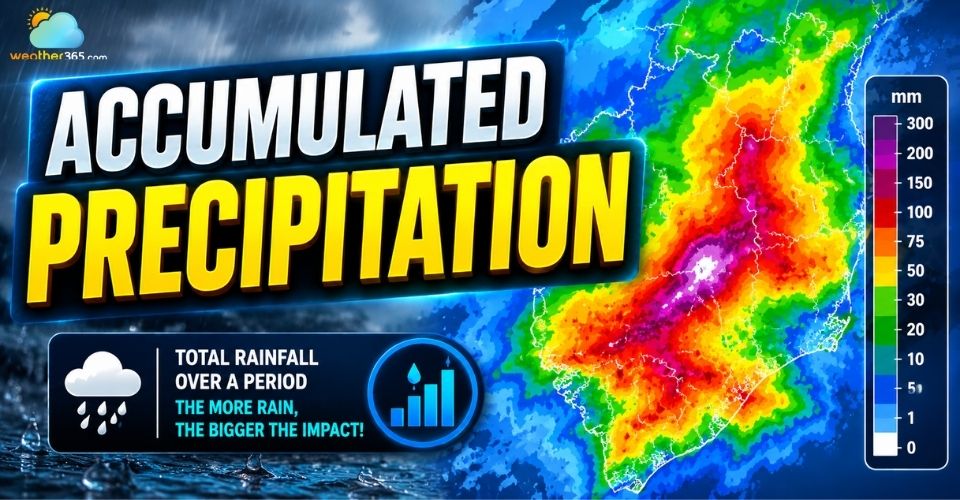 Accumulated precipitation
