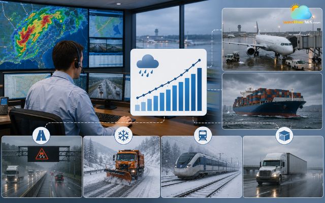 Heavy rainfall can affect flight schedules