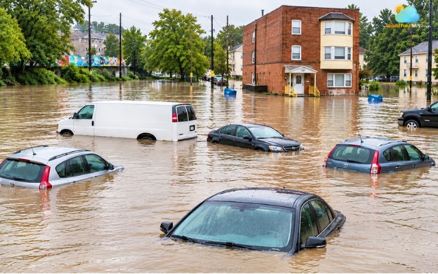 East Coast flash flooding caused widespread travel disruptions