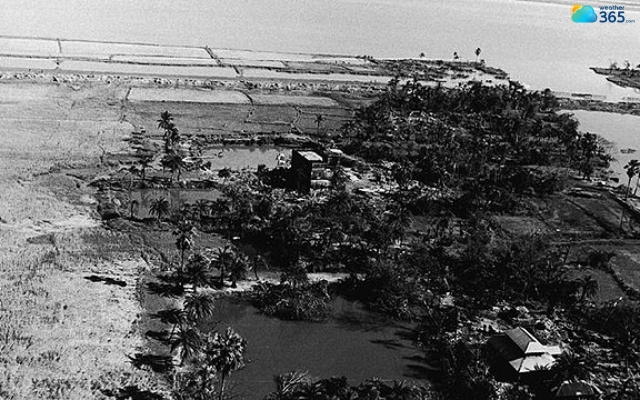 Bhola cyclone led to catastrophic floods in Pakistan and India