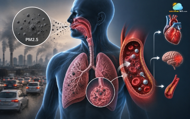 PM2.5 is one of the most serious pollutants