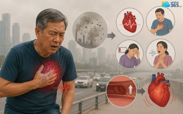 Short-term exposure can also harm human health