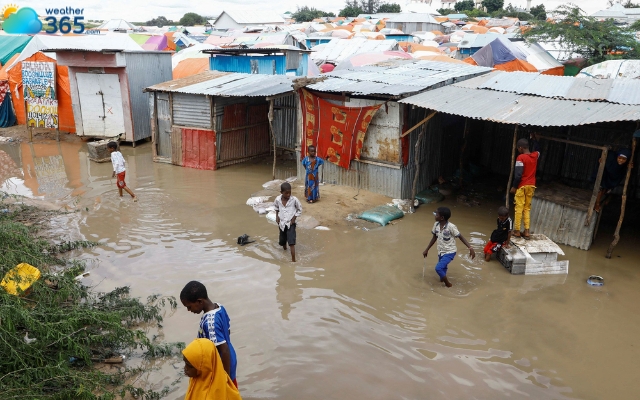 Rainfall across East Africa is expected to exceed seasonal averages