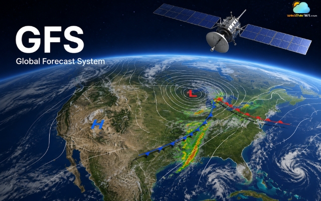 The Global Forecast System (GFS) is widely used