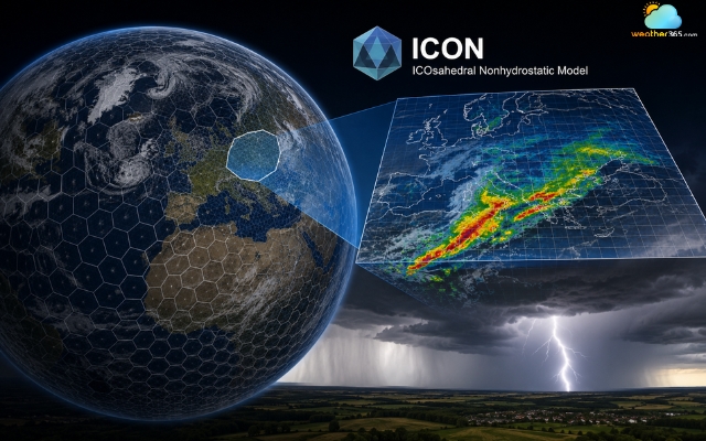 ICON is a weather model designed for both global and regional forecasting