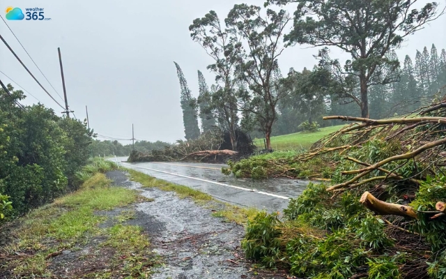 Hurricane Lala has weakened and headed West