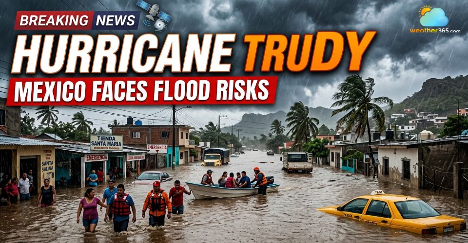 Hurricane Trudy weakens off Mexico coast