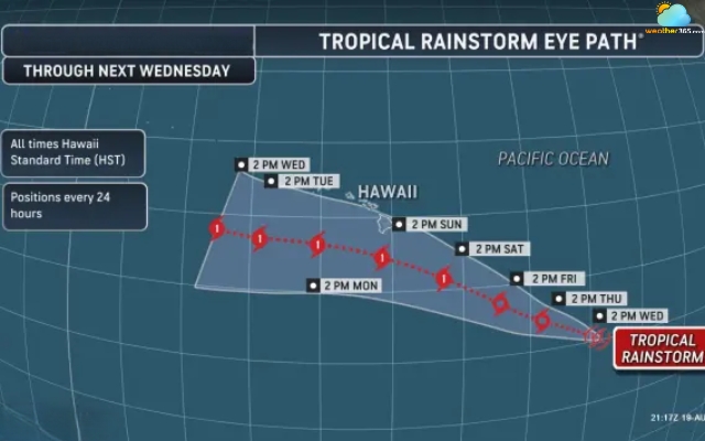 Invest 90E could become a tropical storm by Thursday