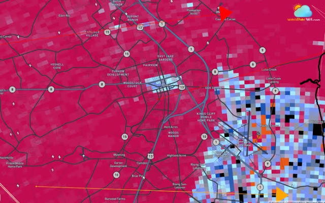 Follow local emergency alerts and stay away from areas impacted