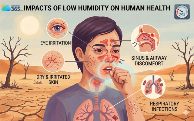 Low humidity can negatively affect your health