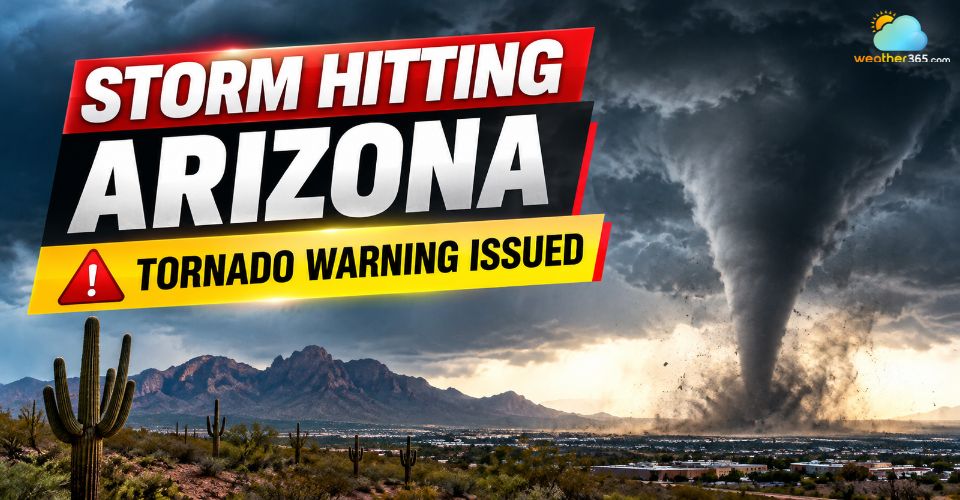 Storm hitting Arizona