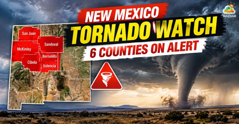 New Mexico tornado watch issued