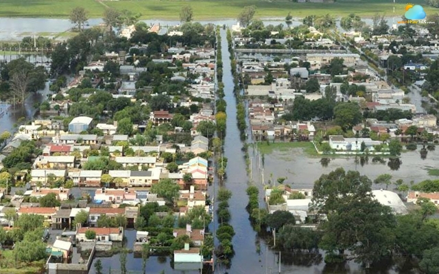 Urbanization contributes to flood risk