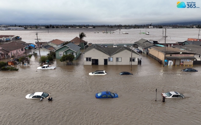 Devastating flood in California