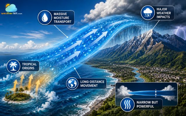  Features of an atmospheric river