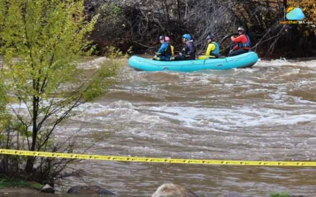Residents are evacuated due to severe damage to homes