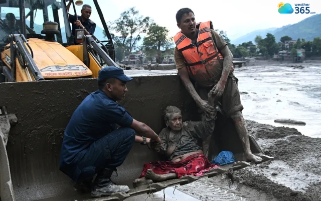 Rescue teams continue searching for survivors and missing people in flood-hit areas