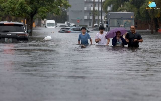 Catastrophic flash flooding in South Florida
