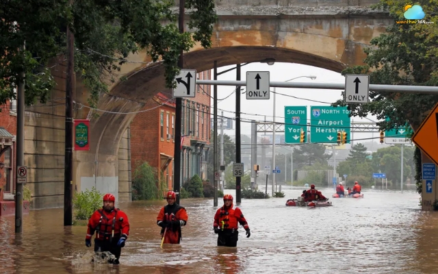 Flood in Pennsylvania